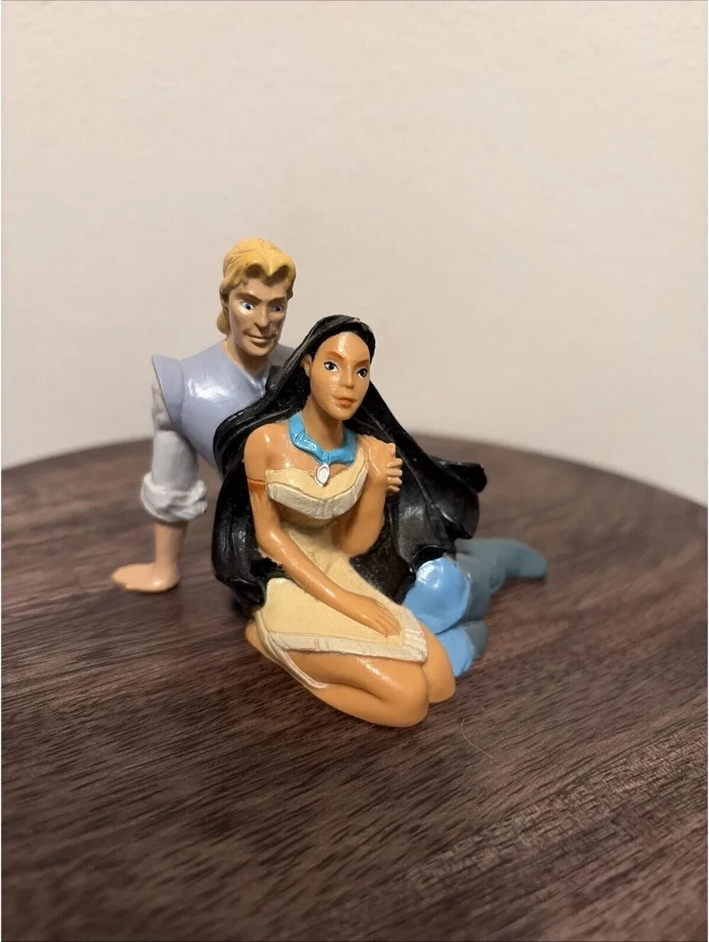 Disney Captain John Smith And Pocahontas Figurine 3in Applause Cake Topper